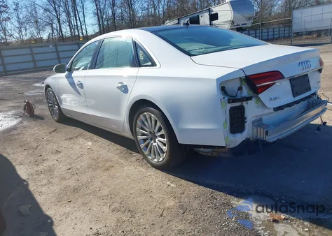 2016 Audi A8 L 3.0T z USA, uszkodzony, nr VIN WAU34AFD9GN007802